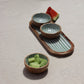 Jade Mango Wood Snack Platter (Set of 4)