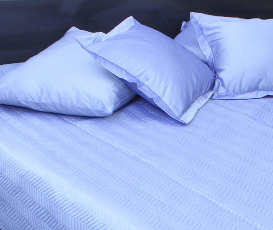 Silk Bedspread - Purple