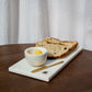 White Marble Butter Dish