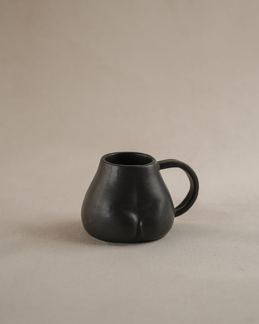 The Orby House Matte Ceramic Butt Sculpture Mug
