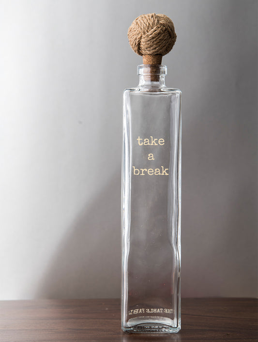 The Table Fable Water Bottle - Take a Break (Set of 2)