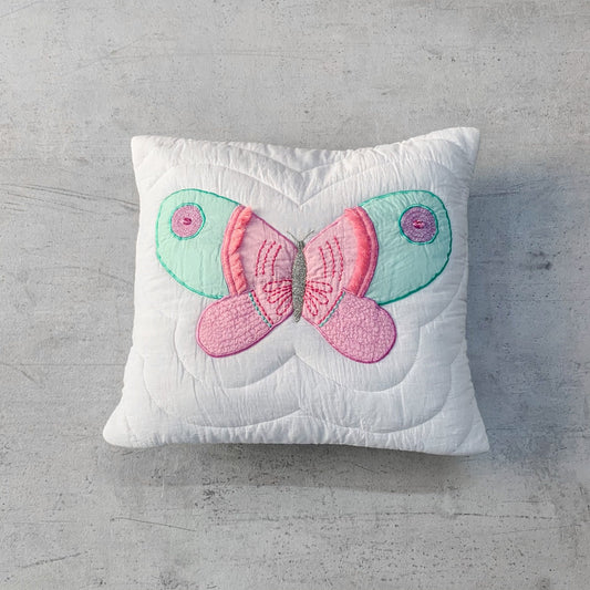 Tessa Butterfly Pillow Cover by The Merry Maison