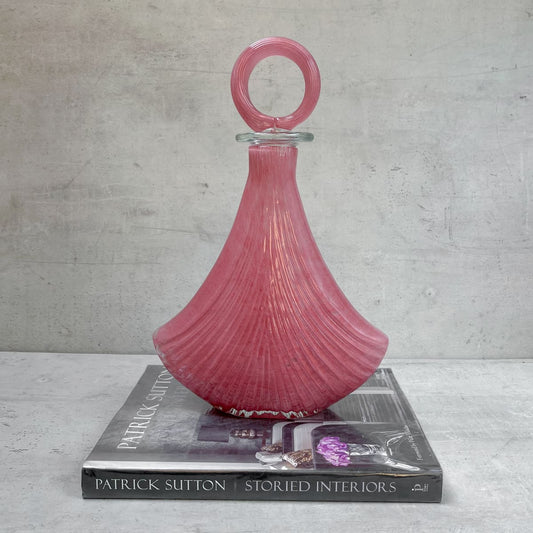 Shop Home Artisan Hayden Pink Opulent Glass Vase on Alanqrit