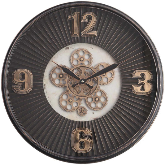 Shop Home Artisan Cardel Metal Wall Clock on Alanqrit